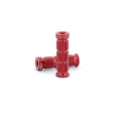 V PARTS Sport Foot Pegs Red