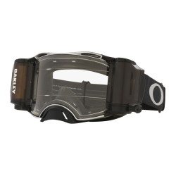 OAKLEY Airbrake MX Goggle - Tuff Blocks Black Gunmetal Race-Ready Roll-Off Clear Lens