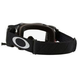 OAKLEY Airbrake MX Goggle - Tuff Blocks Black Gunmetal Race-Ready Roll-Off Clear Lens