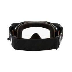 OAKLEY Airbrake MX Goggle - Tuff Blocks Black Gunmetal Race-Ready Roll-Off Clear Lens