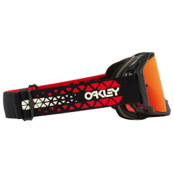 Masque OAKLEY Airbrake MX - Black Tread écran Prizm MX Torch