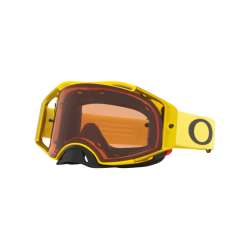 Masque OAKLEY Airbrake® MX - Moto Yellow écran Prizm Mx Bronze