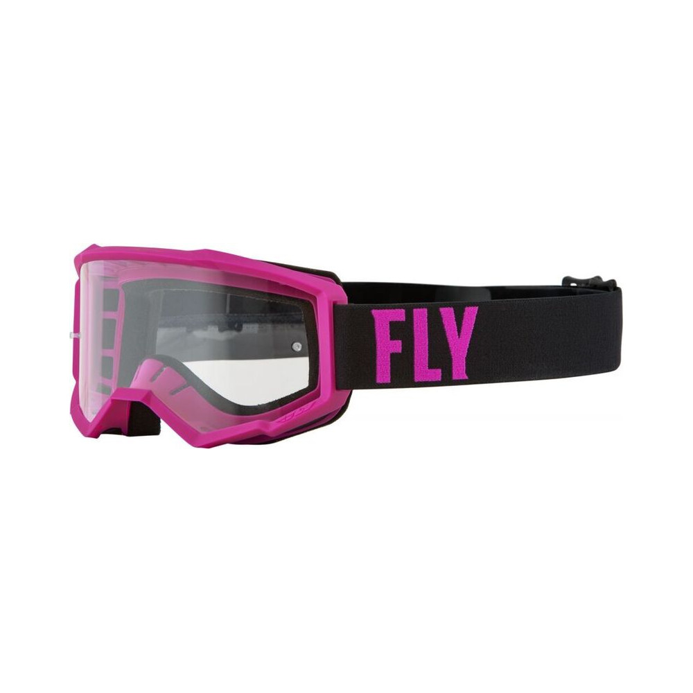 Masque FLY RACING Focus Rose/Noir