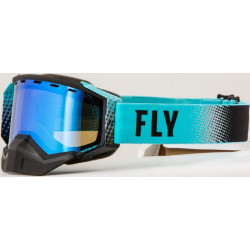 Masque FLY RACING Zone Snow Noir/Aqua