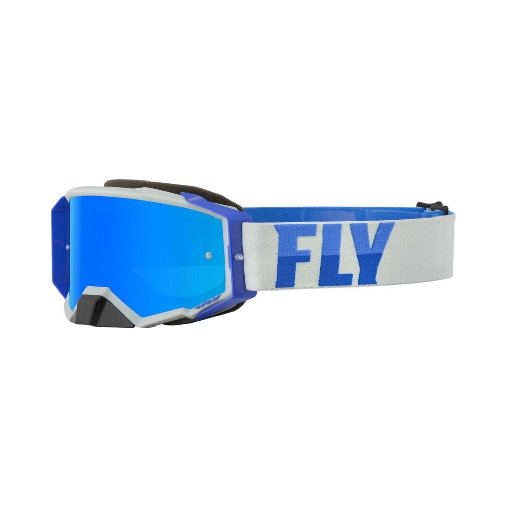 Masque FLY RACING Zone Pro Gris/Bleu
