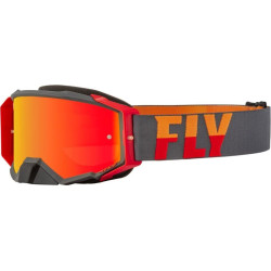 Masque FLY RACING Zone Pro Gris/Rouge