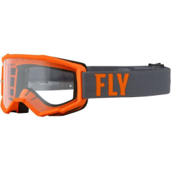 Masque FLY RACING Focus Gris/Orange