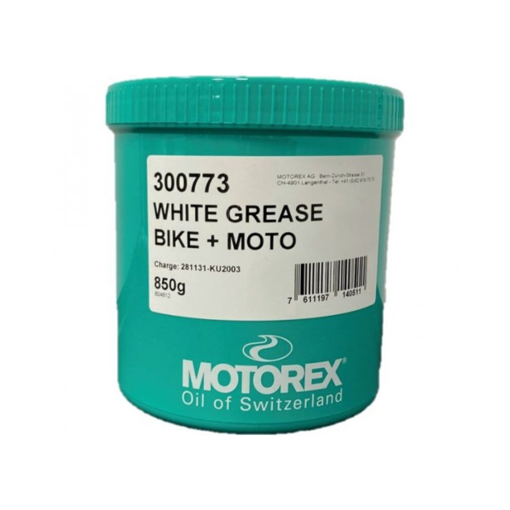 Graisse blanche au lithium MOTOREX White Grease - 850g