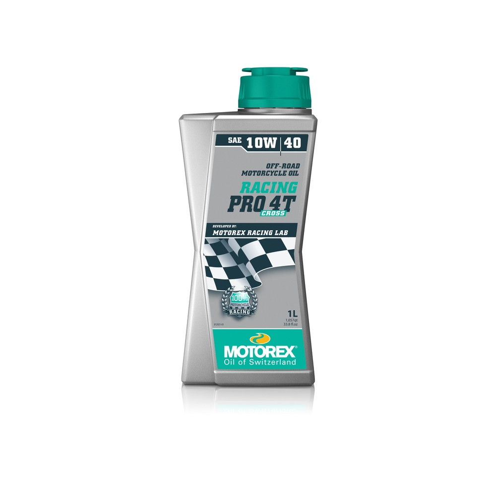 MOTOREX Racing Pro Cross 4T Motor Oil - 10W40 1L