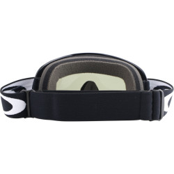 OAKLEY XS O Frame MX Sand Goggle Jet Black Dark Grey + Clear Lens