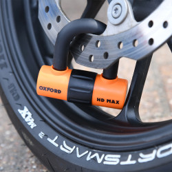 OXFORD HD MAX Disc Lock - Ø14mm Orange
