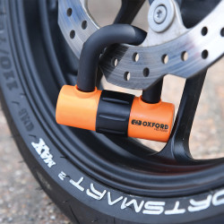 OXFORD HD MAX Disc Lock - Ø14mm Orange