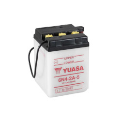 Batterie YUASA conventionnelle sans pack acide - 6N4-2A-5